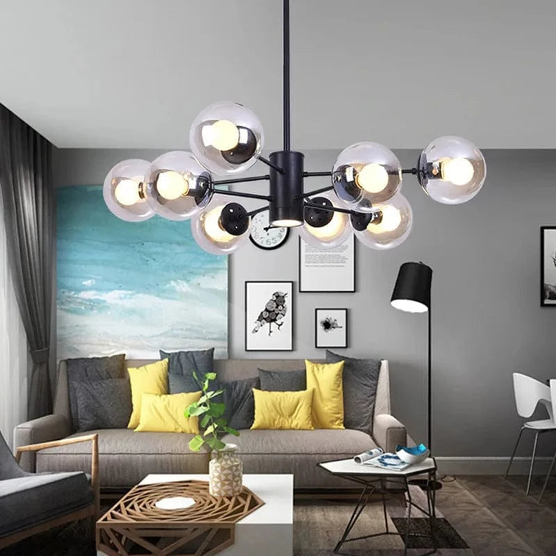 Lustre Design Magique en Verre et Métal | Marco Lucetti