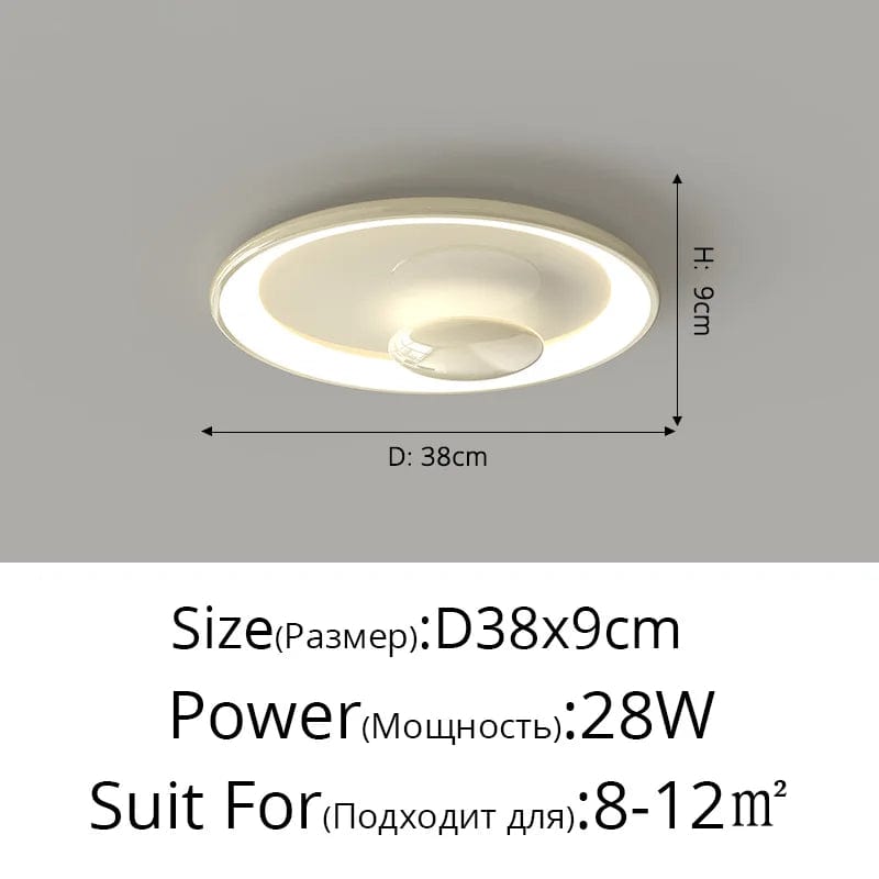 Lustre design minimaliste à lumières suspendues pour intérieur | Marco Lucetti