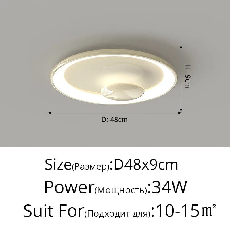 Lustre design minimaliste à lumières suspendues pour intérieur | Marco Lucetti