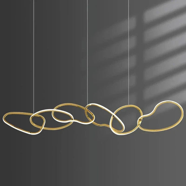 Lustre design moderne à LED pour salon et salle à manger | Marco Lucetti