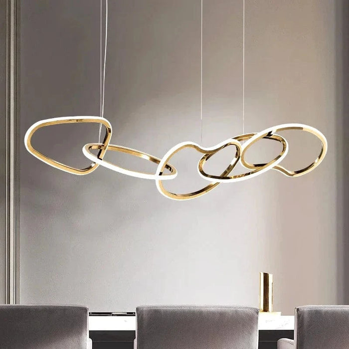 Lustre design moderne à LED pour salon et salle à manger | Marco Lucetti