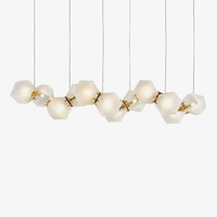 Lustre doré LED Avize Ultra Chic