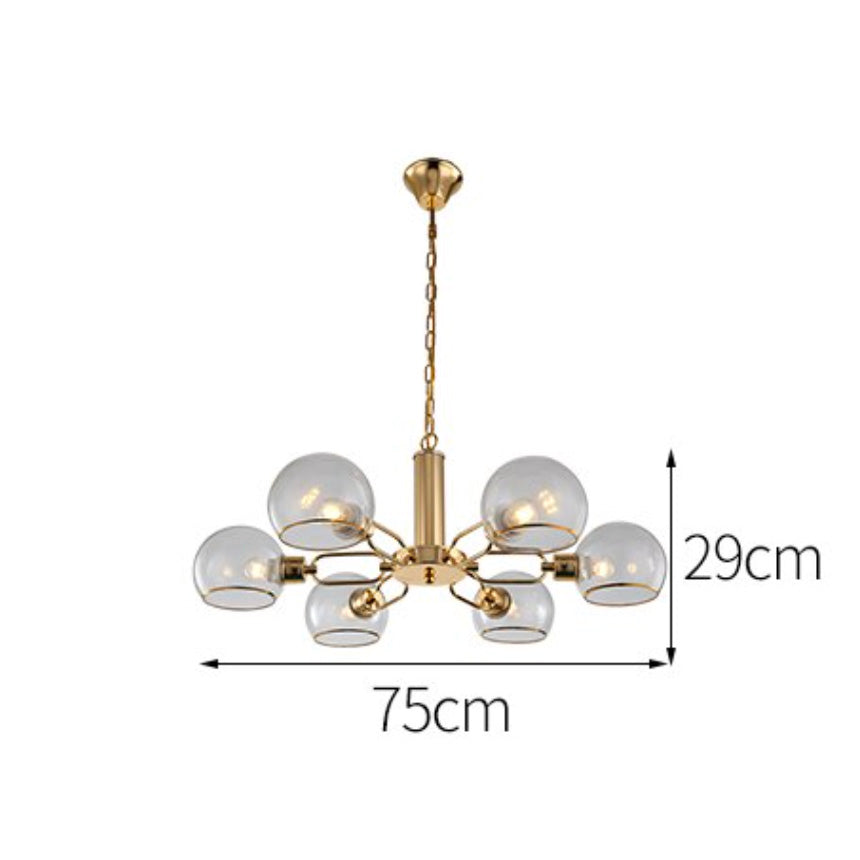 Lustre Gold Glass Design