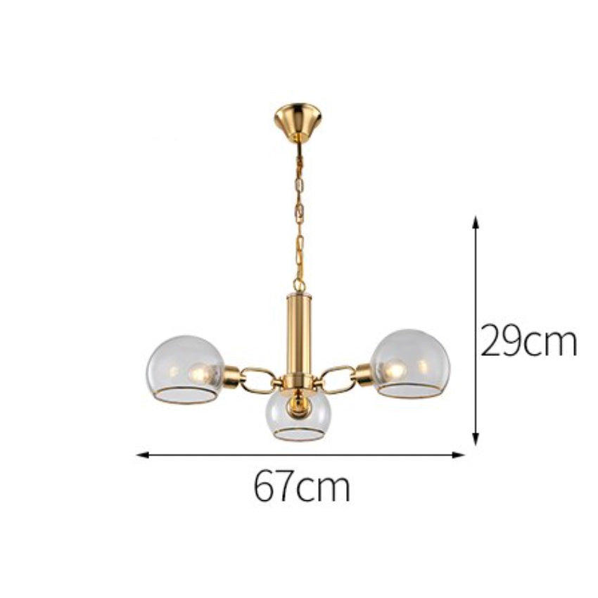 Lustre Gold Glass Design