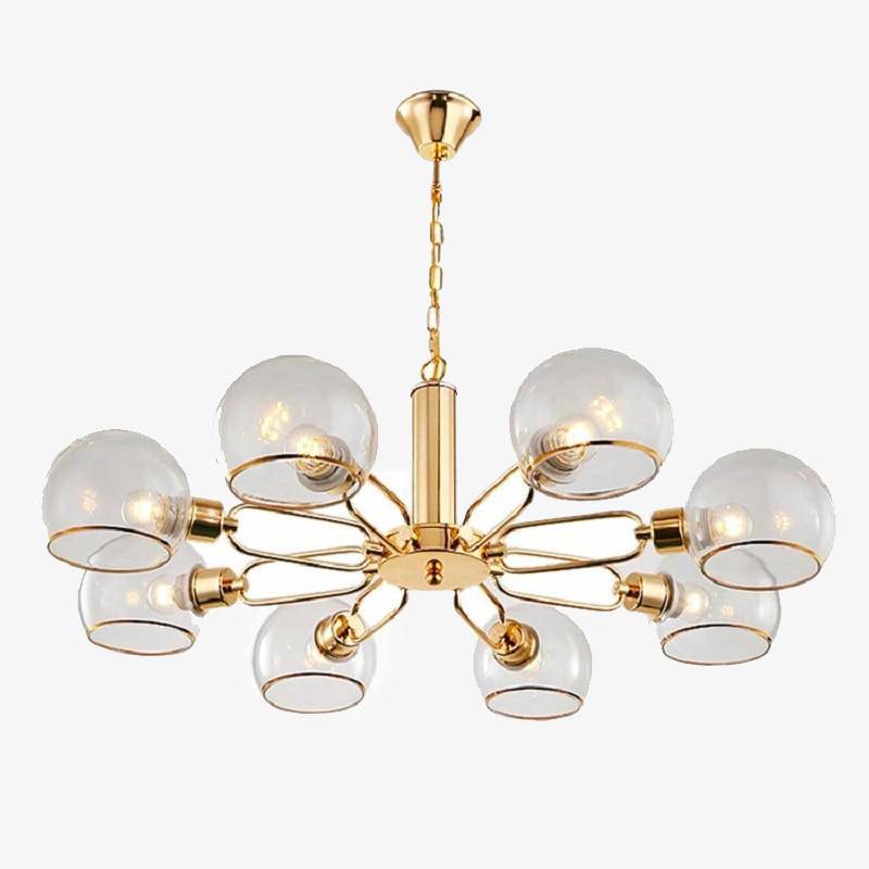 Lustre Gold Glass Design