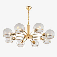 Lustre Gold Glass Design