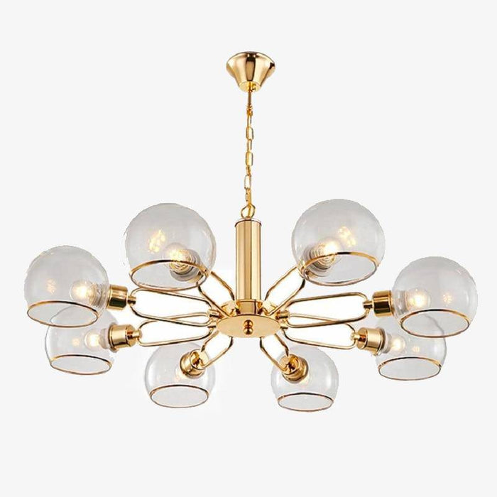 Lustre Gold Glass Design