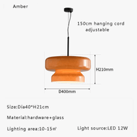 Lustre design moderne en verre LED décoratif et suspendu | Marco Lucetti