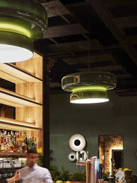 Lustre design moderne en verre LED décoratif et suspendu | Marco Lucetti