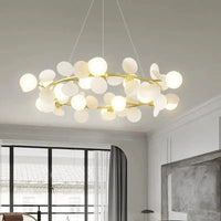 Lustre design moderne en verre LED - Style nordique pour intérieur | Marco Lucetti