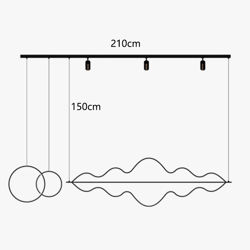 Lustre Design Moderne LED - Luminaire Décoratif d'Intérieur | Marco Lucetti