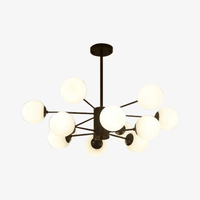 Lustre branchedesign noir Vintage