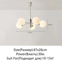 Lustre Design Nordique Moderne en Forme de Haricot Magique - Luxe pour Éclairage Intérieur | Marco Lucetti