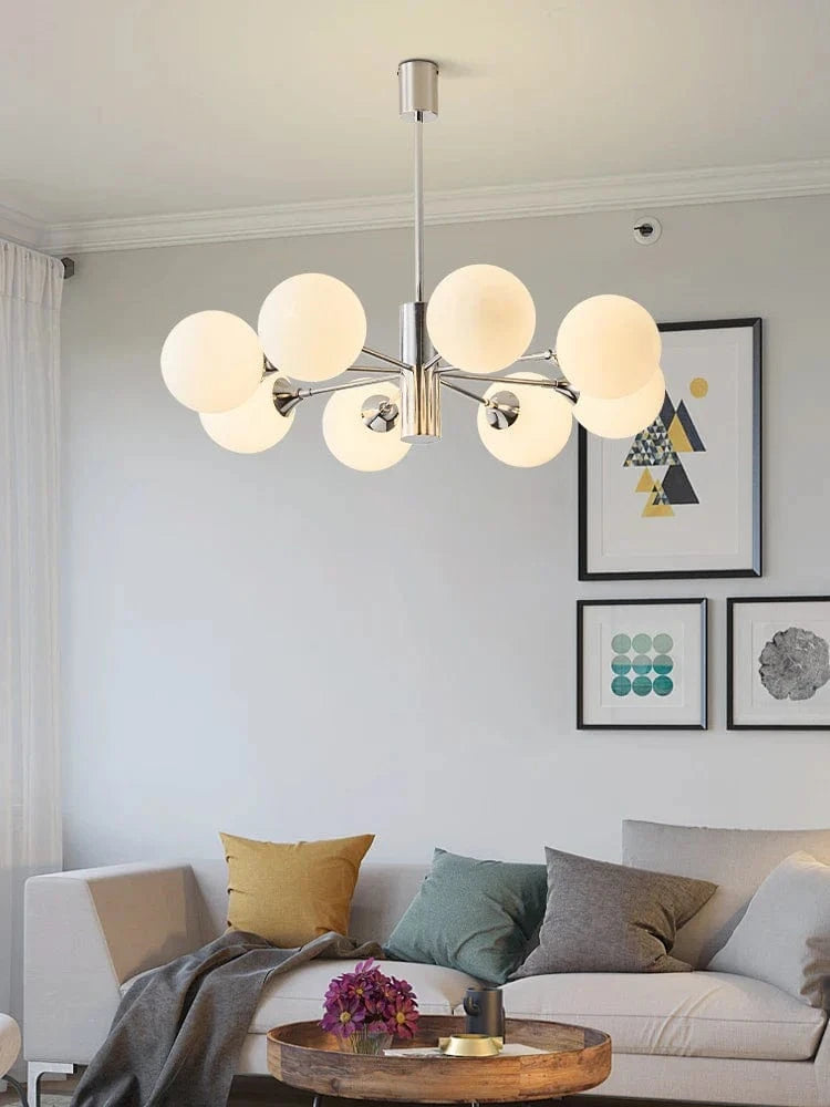 Lustre Design Nordique Moderne en Forme de Haricot Magique - Luxe pour Éclairage Intérieur | Marco Lucetti