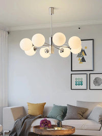 Lustre Design Nordique Moderne en Forme de Haricot Magique - Luxe pour Éclairage Intérieur | Marco Lucetti