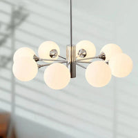 Lustre Design Nordique Moderne en Forme de Haricot Magique - Luxe pour Éclairage Intérieur | Marco Lucetti