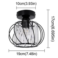 Lustre Design Nordique Moderne K9 Cristal pour Décoration Intérieure  | Marco Lucetti D Noir / Blanc froid / CHINE