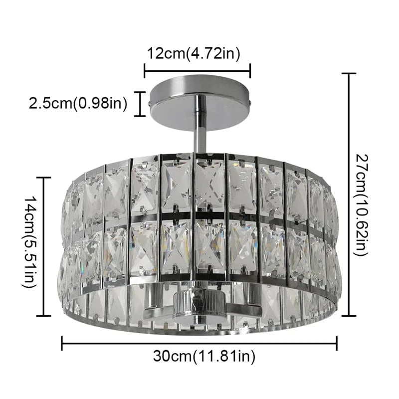 Lustre design nordique : Plafonniers pour chambre, couloir et vestiaire | Marco Lucetti Argenté 1 pièces / Blanc froid