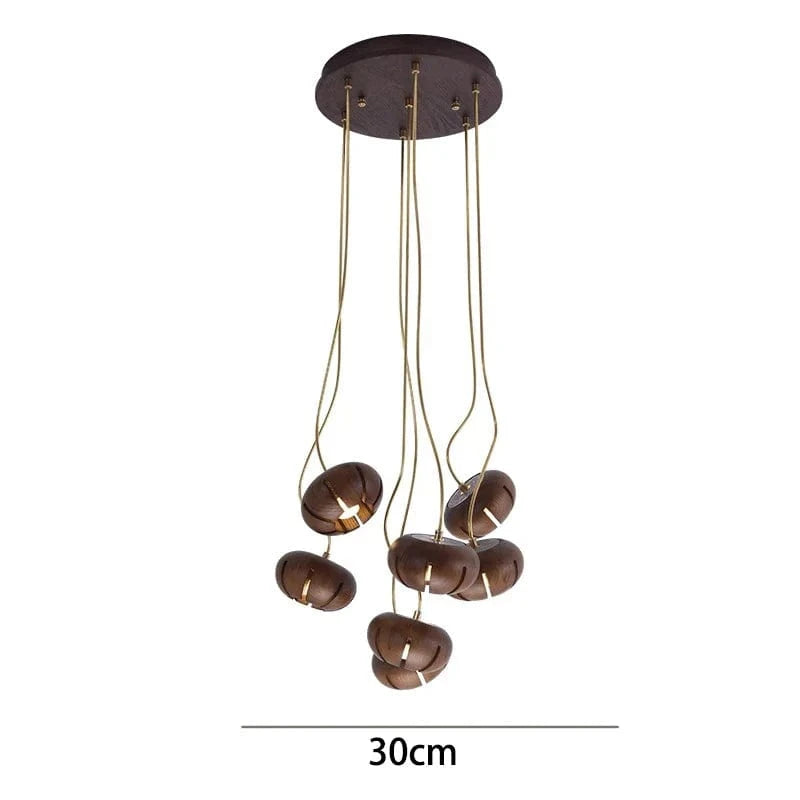 Lustre Design Original Moderne: Luminaire Décoratif d'Intérieur | Marco Lucetti 7 têtes A 2 / Blanc froid