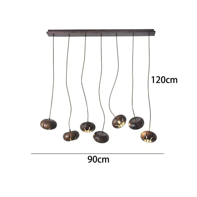 Lustre Design Original Moderne: Luminaire Décoratif d'Intérieur | Marco Lucetti 7 têtes B 2 / Blanc froid