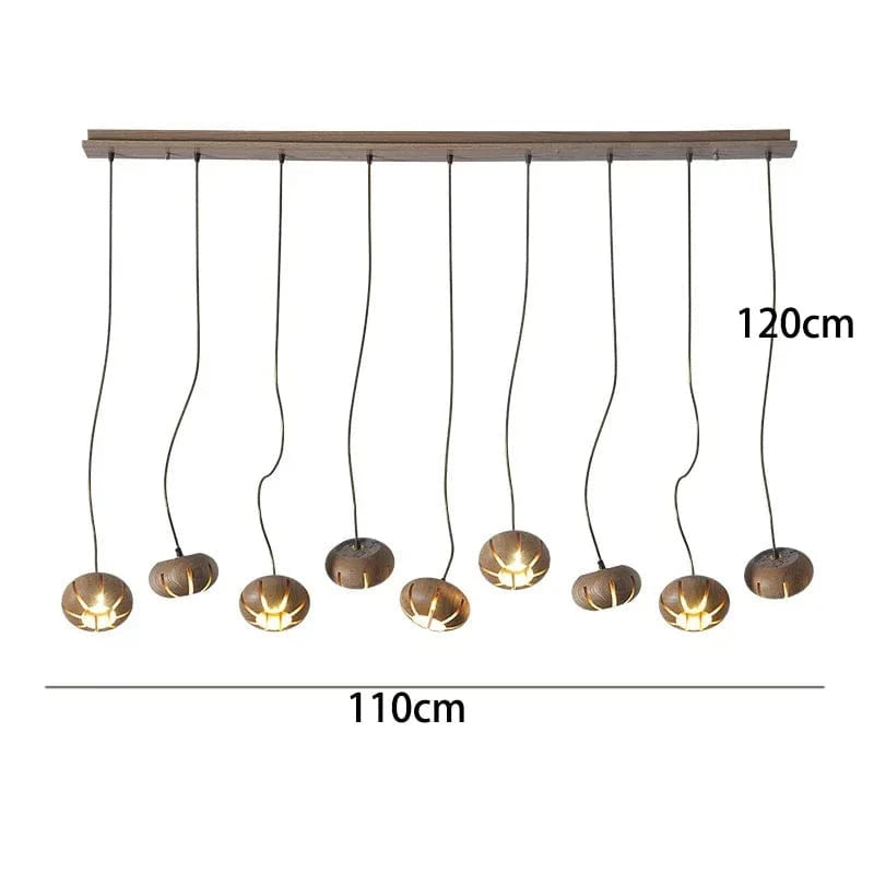 Lustre Design Original Moderne: Luminaire Décoratif d'Intérieur | Marco Lucetti 9 têtes B 1 / Blanc froid