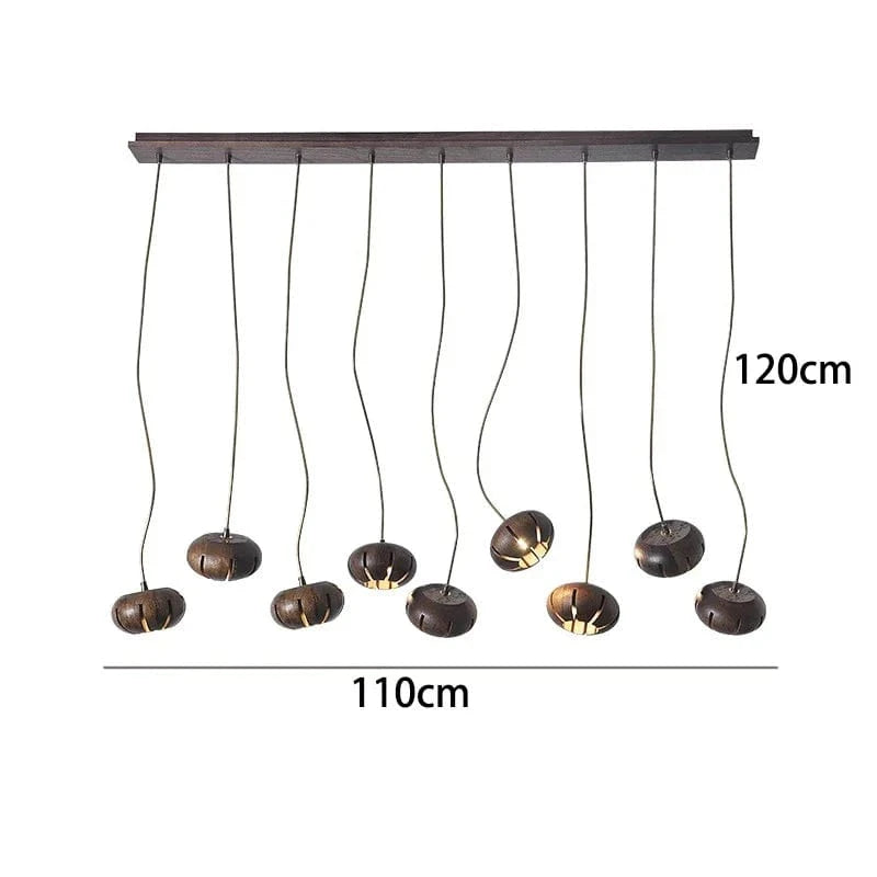 Lustre Design Original Moderne: Luminaire Décoratif d'Intérieur | Marco Lucetti 9 têtes B 2 / Blanc froid