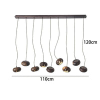 Lustre Design Original Moderne: Luminaire Décoratif d'Intérieur | Marco Lucetti 9 têtes B 2 / Blanc froid