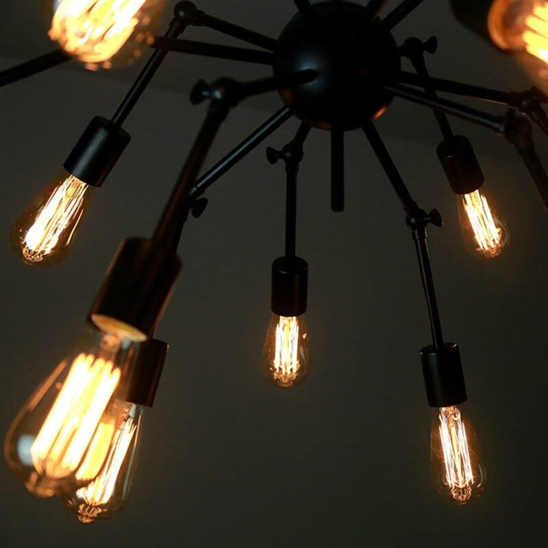 Lustre design Spike en métal à bras articulés ajustables | Marco Lucetti