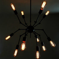 Lustre design Spike en métal à bras articulés ajustables | Marco Lucetti