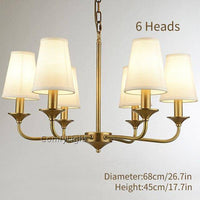 Lustre doré Royal | Marco Lucetti