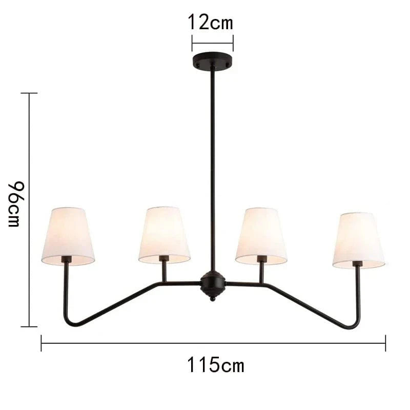 Lustre Élégance Dorée | Marco Lucetti Éclairage noir 4