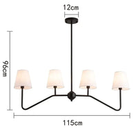 Lustre Élégance Dorée | Marco Lucetti Éclairage noir 4