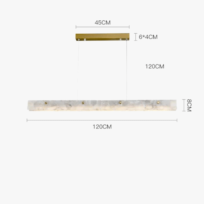 Lustre élégant pour salle à manger | Marco Lucetti
