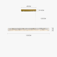 Lustre élégant pour salle à manger | Marco Lucetti