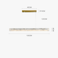 Lustre élégant pour salle à manger | Marco Lucetti