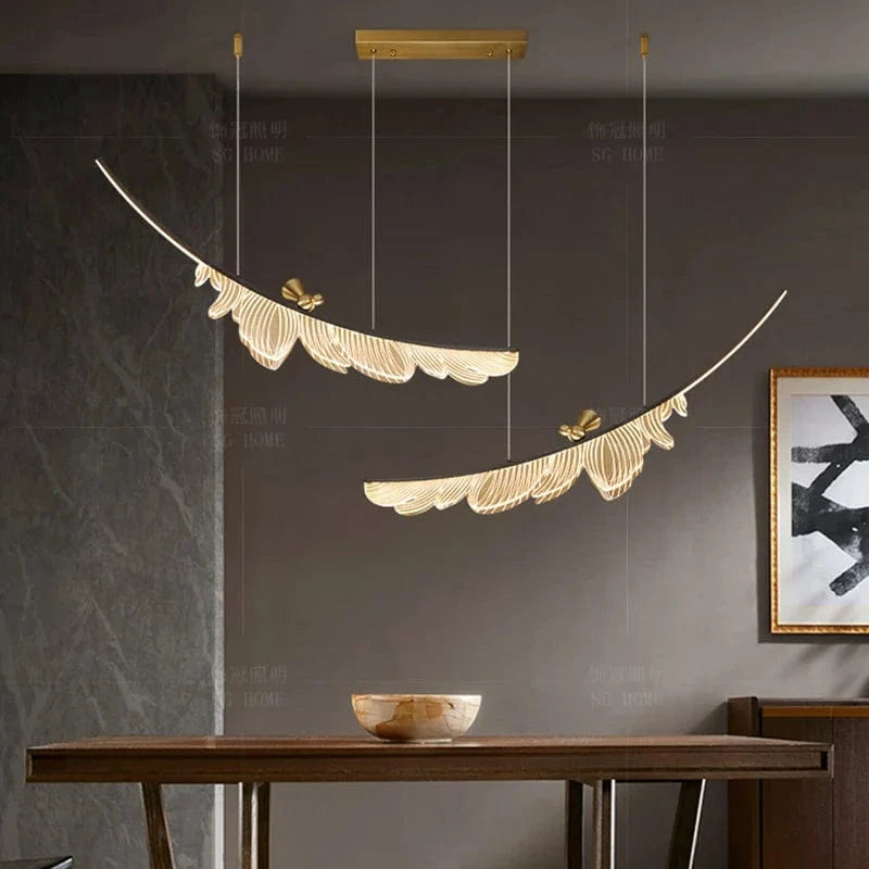 Lustre élégant pour votre salle à manger. | Marco Lucetti Noir 2 têtes / Blanc froid