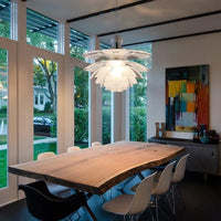 Lustre en acrylique/verre moderne LED "Pomme de Pin" | Marco Lucetti