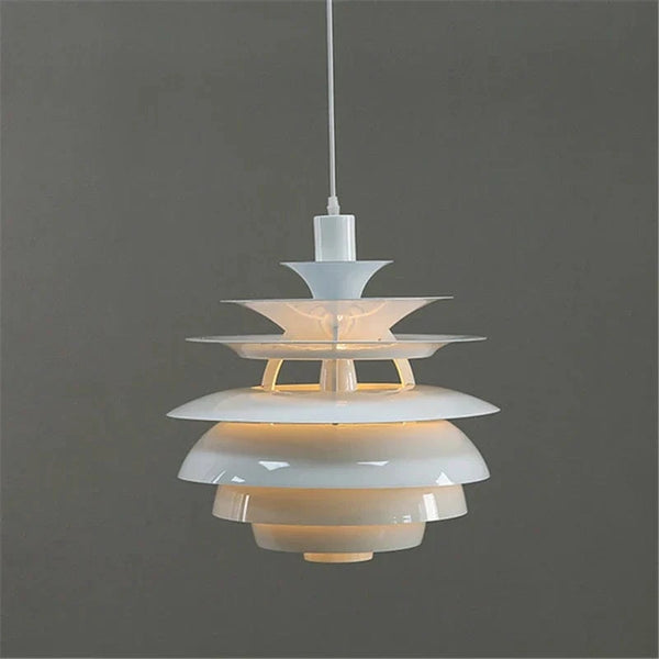 Lustre en aluminium nordique design postmoderne | Marco Lucetti