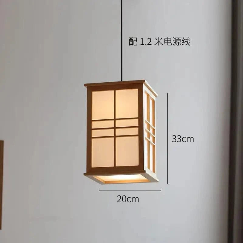 Lustre en bois décoratif pour espaces de restauration, bars, hôtels et studios de yoga | Marco Lucetti