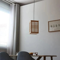 Lustre en bois décoratif pour espaces de restauration, bars, hôtels et studios de yoga | Marco Lucetti