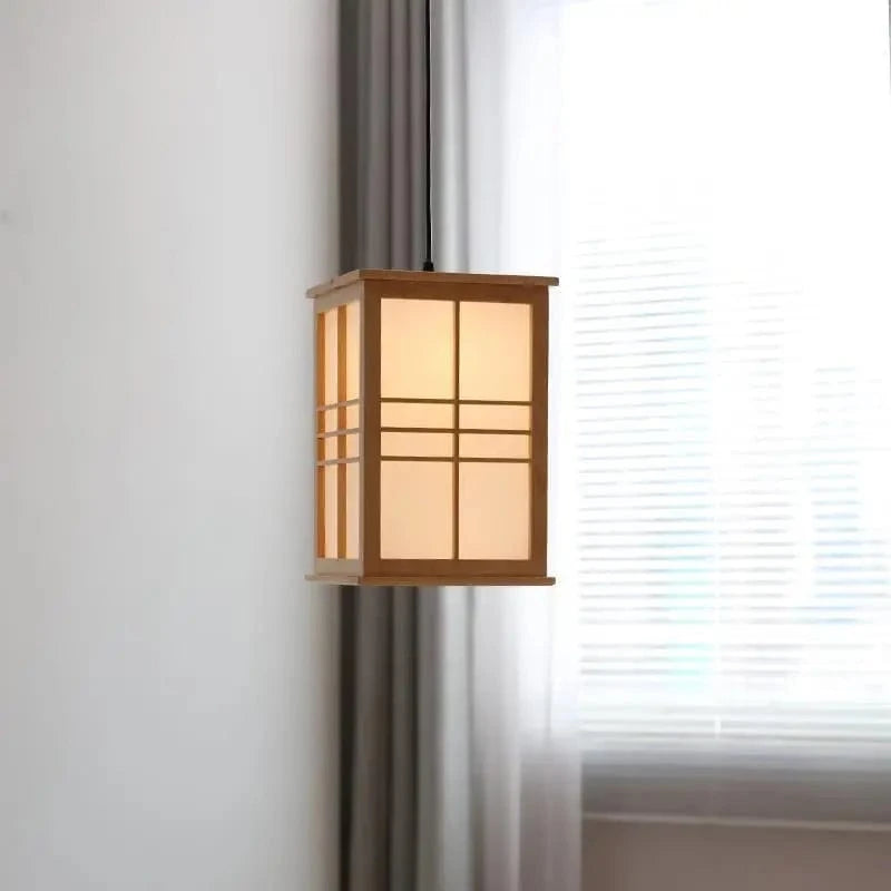 Lustre en bois décoratif pour espaces de restauration, bars, hôtels et studios de yoga | Marco Lucetti