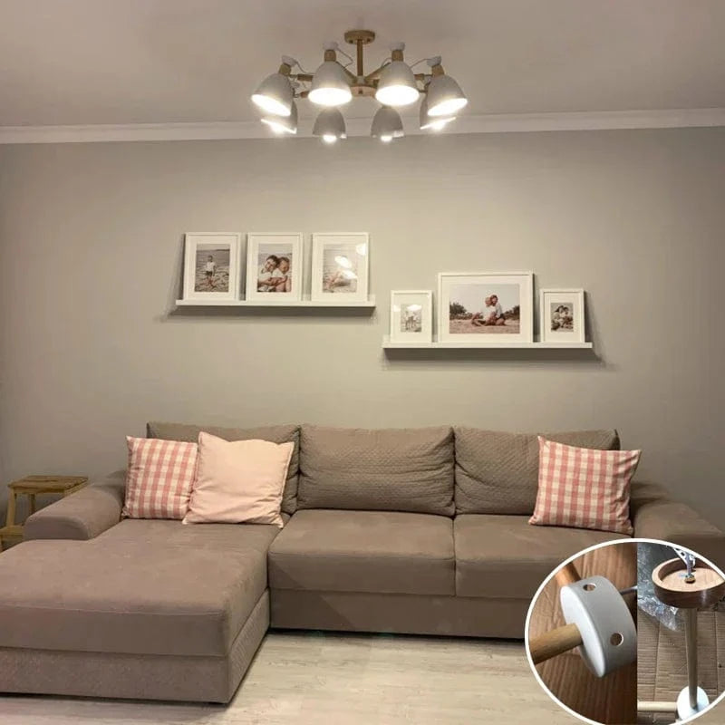 Lustre en bois massif moderne pour plafond d'hôtel | Marco Lucetti