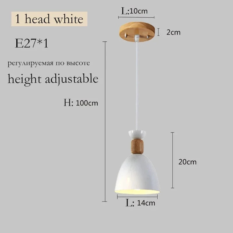 Lustre en bois massif moderne pour plafond d'hôtel | Marco Lucetti Blanc 1