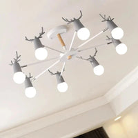 Lustre en bois nordique LED Macaron pour Chambre Enfant | Marco Lucetti