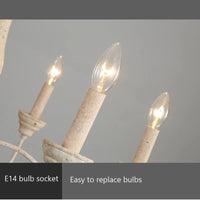 Lustre en bois style Américain Vintage pour salon, salle à manger, chambre, café ou magasin de vêtements | Marco Lucetti