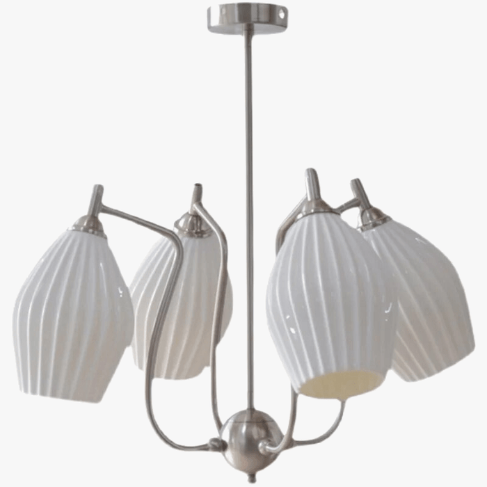 Lustre en céramique français pour un salon élégant | Marco Lucetti
