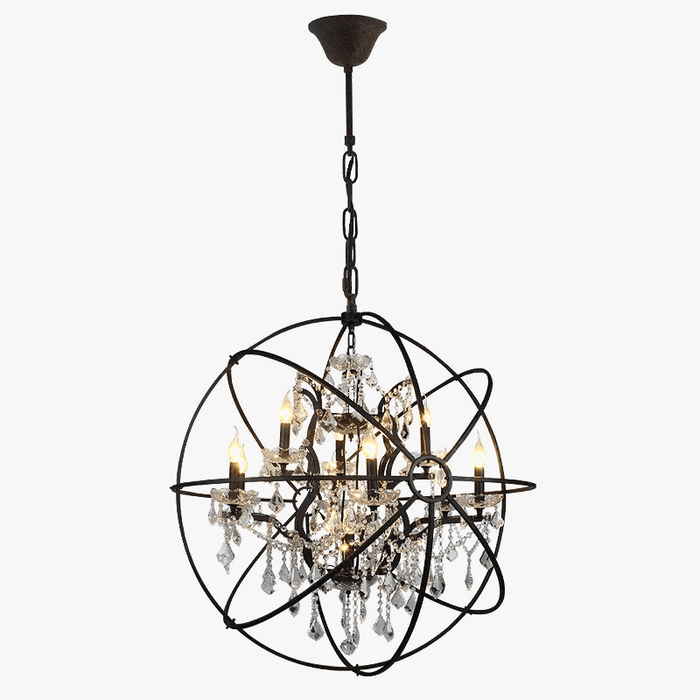 Lustre en cristal d'époque Vintage | Marco Lucetti