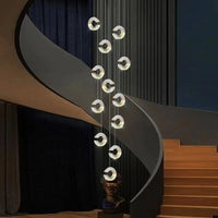 Lustre en cristal de décoration pour une maison contemporaine | Marco Lucetti