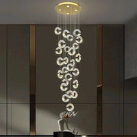 Lustre en cristal de décoration pour une maison contemporaine | Marco Lucetti