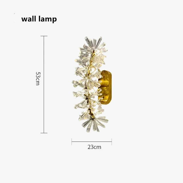Lustre en cristal de fleur moderne luxe Suspension LED pour salon 60 80 100 cm anneaux suspendus